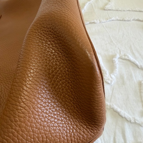 Tory Burch Tan Brown Leather Tote - Picture 10 of 12